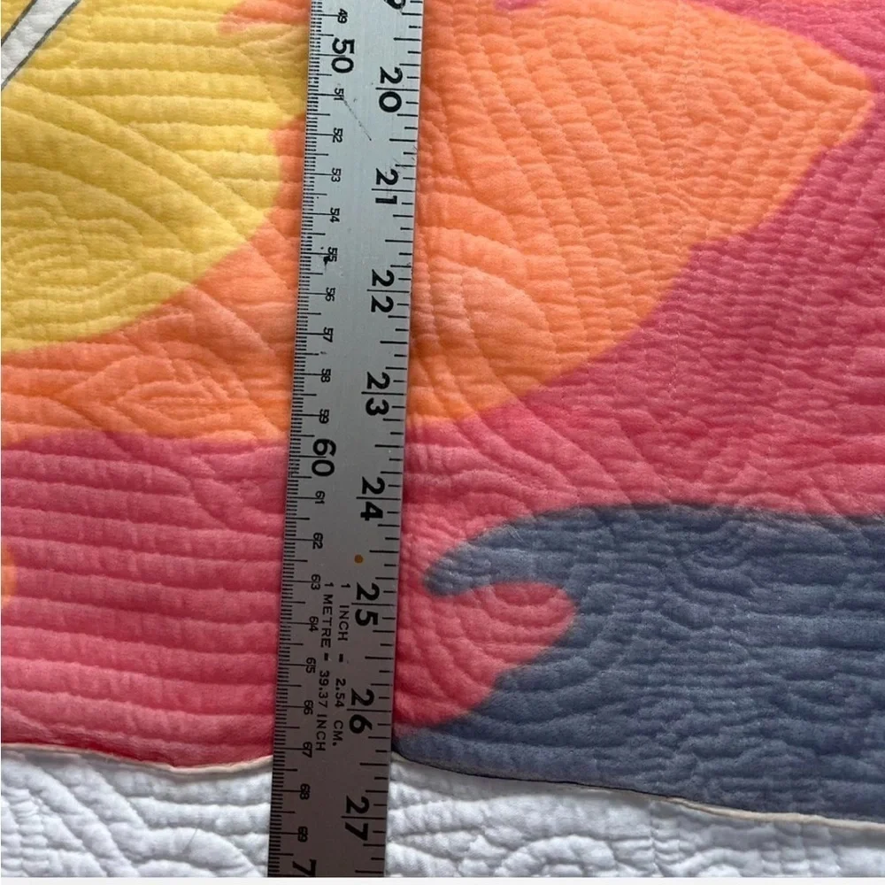 American Vintage Multicolor Floral Scarf